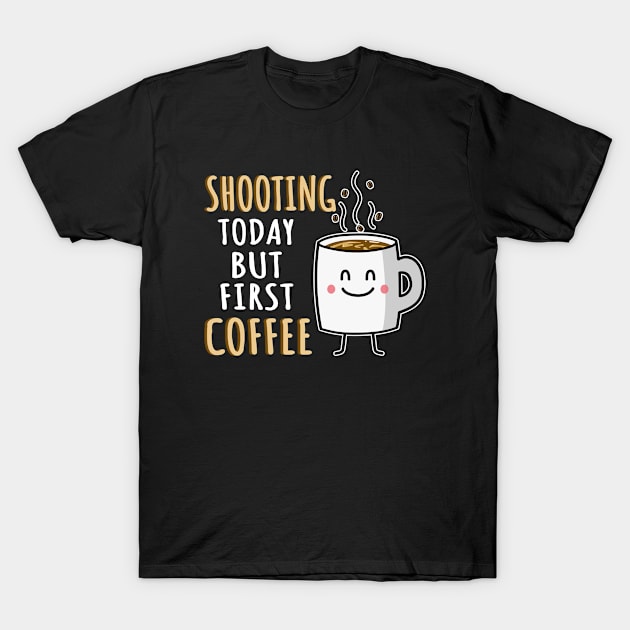 Cute Shooting T-Shirt by jeric020290